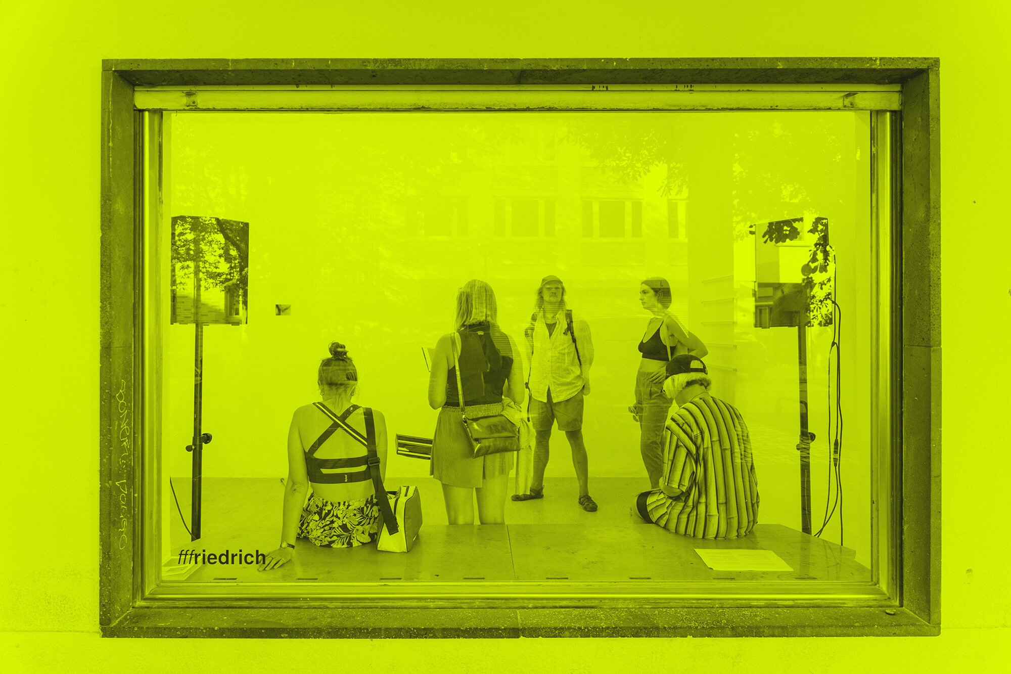 Ausstellung der Curatorial Studies im Rahmen von Gasthof im Projektraum fffriedrich, 2022